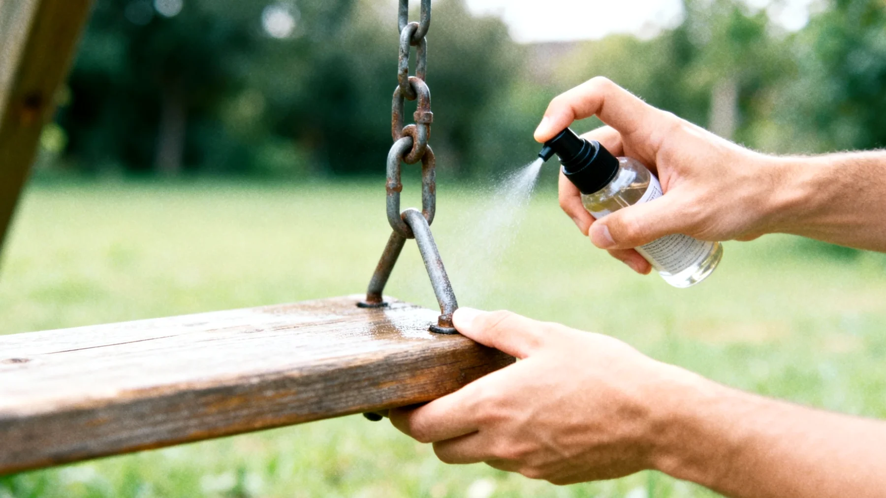 Dondolo da giardino"